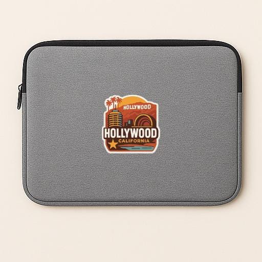 Hollywood California Iron On Heat Transfer Vinyl HTV