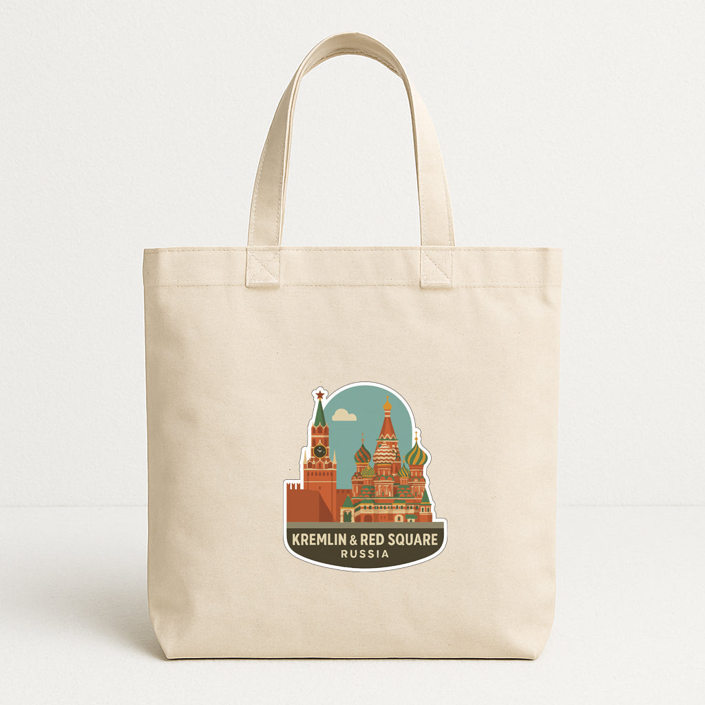 Kremlin & Red Square Russia Iron On Heat Transfer Vinyl HTV Die-Cut Symbolic
