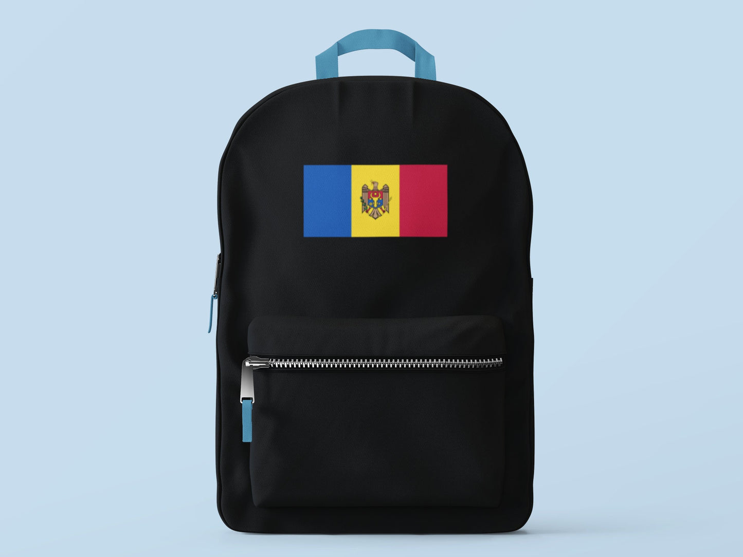 Moldova Flag Iron On Heat Transfer Vinyl HTV / Republic of Moldova / Republica Moldova / Chișinău / Moldovan
