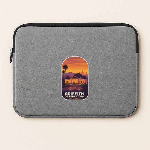 Griffith Observatory California Iron On Heat Transfer Vinyl HTV Die-Cut Symbolic