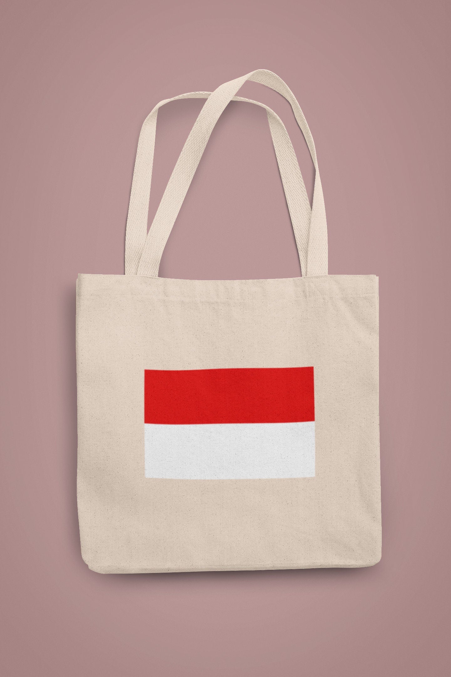 Indonesia Flag Iron On Heat Transfer Vinyl HTV / Republic of Indonesia / Republik Indonesia / Bhinneka Tunggal Ika / Jakarta / Indonesian