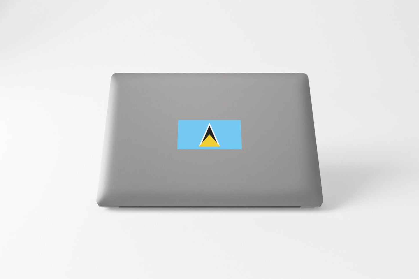 Saint Lucia Flag Sticker Decal