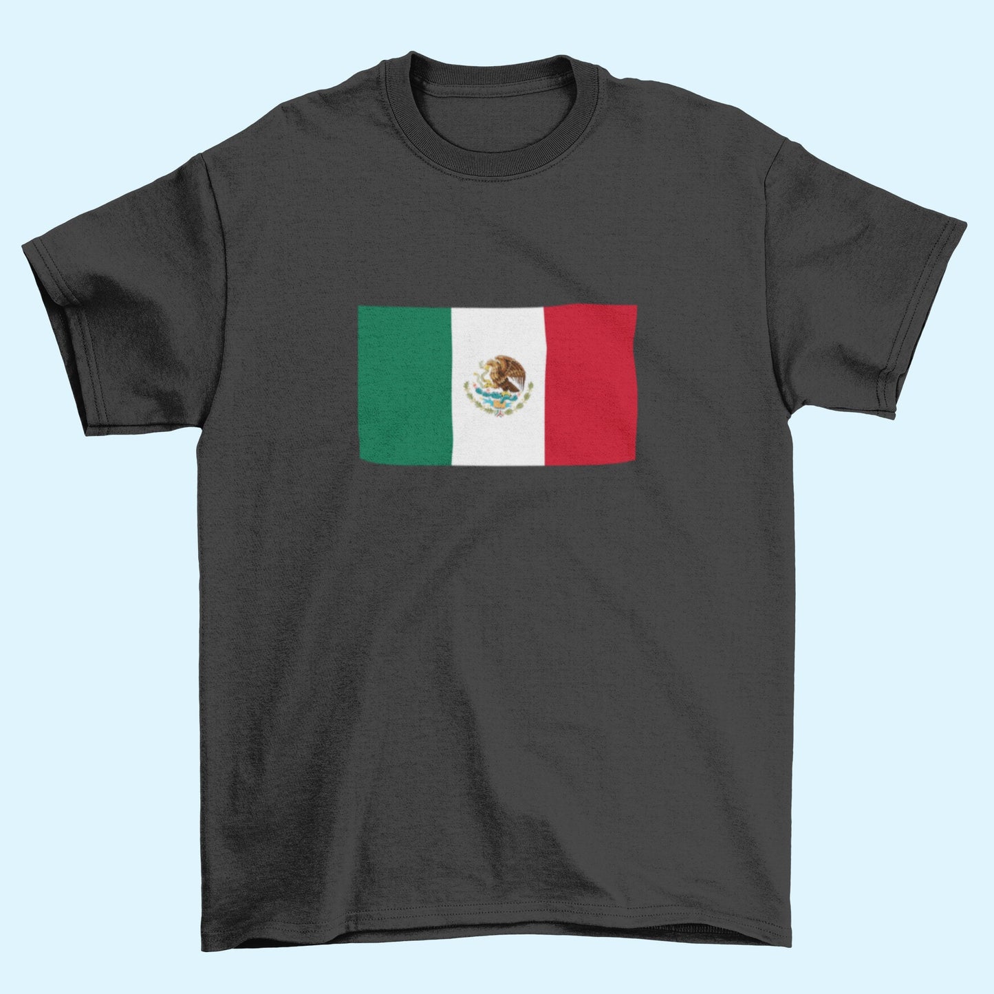 Mexico Flag Iron On Heat Transfer Vinyl HTV / United Mexican States / Estados Unidos Mexicanos / La Patria Es Primero / Mexico City