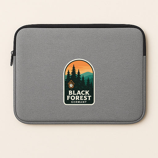 Black Forest Germany Iron On Heat Transfer Vinyl HTV Die-Cut Symbolic Landmark