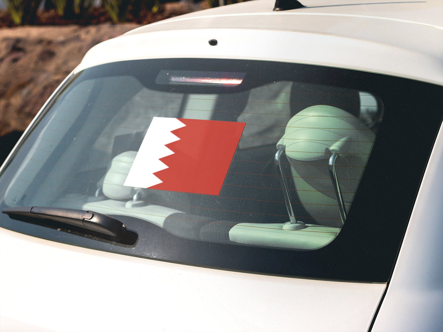 Bahrain Flag Sticker Decal