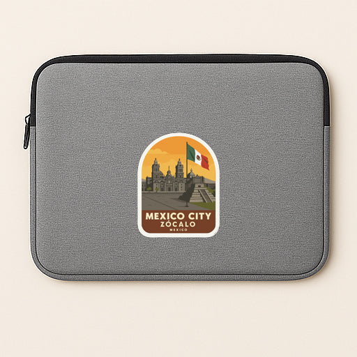 Zócalo Mexico City Iron On Heat Transfer Vinyl HTV Die-Cut Symbolic Landmark