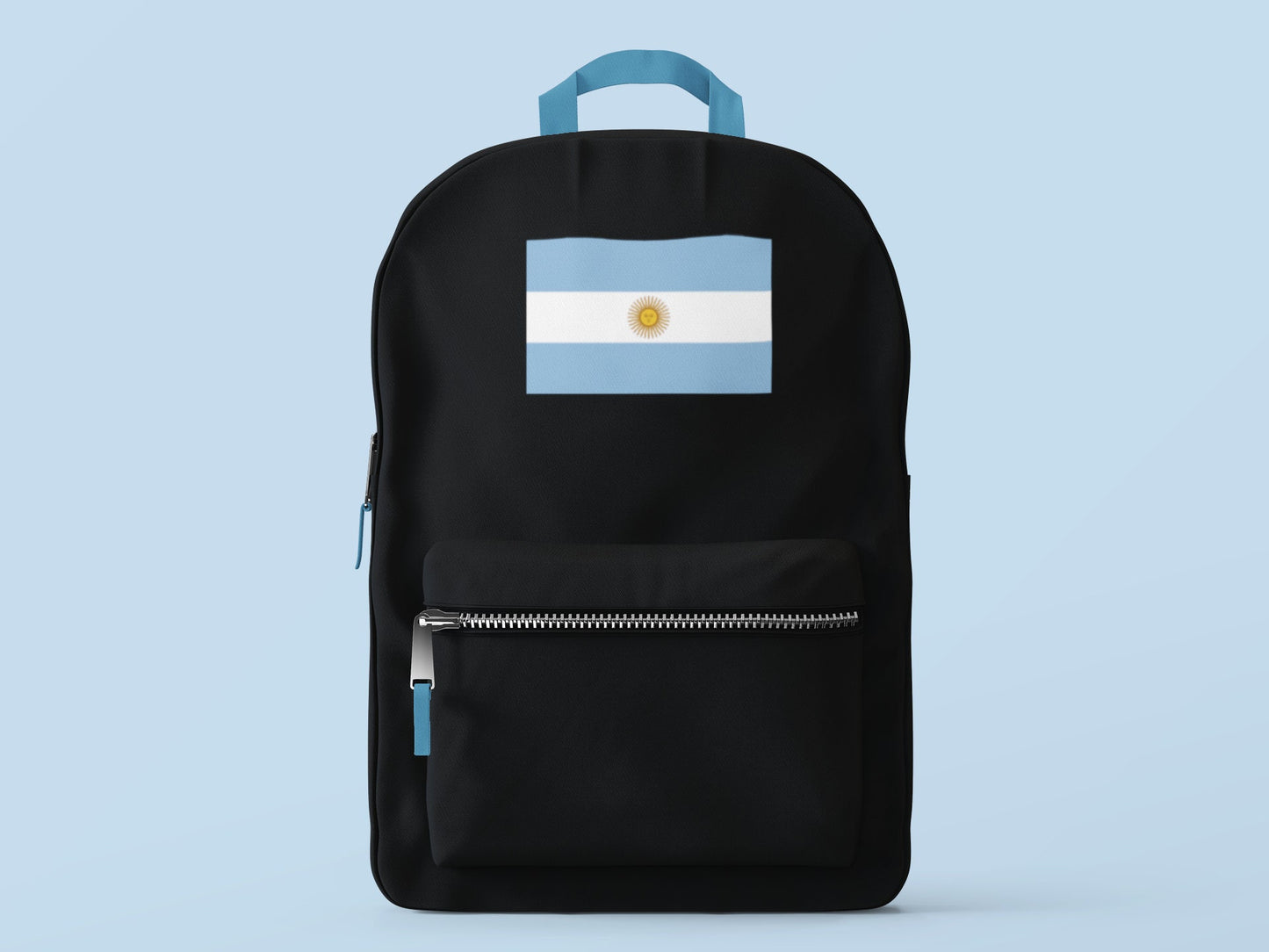 Argentina Flag Iron On Heat Transfer Vinyl HTV / Buenos Aires / En unión y libertad / Argentine Argentinian