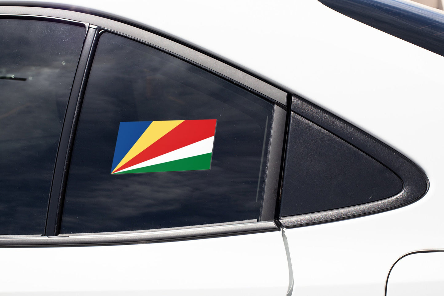 Seychelles Flag Sticker Decal