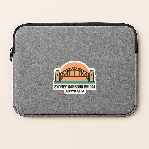 Sydney Harbour Bridge Australia Iron On Heat Transfer Vinyl HTV Die-Cut Symbolic
