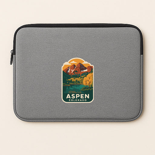 Aspen Colorado Iron On Heat Transfer Vinyl HTV Die-Cut Symbolic Landmark Design