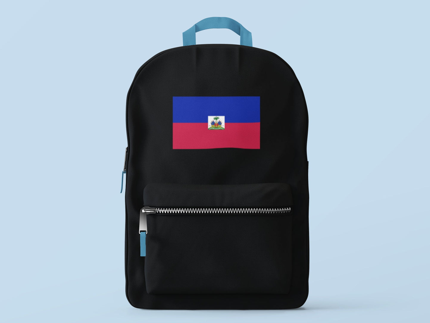 Haiti Flag Iron On Heat Transfer Vinyl HTV / Republic of Haiti / Hayti / Liberté, égalité, fraternité / Port-au-Prince / Haitian