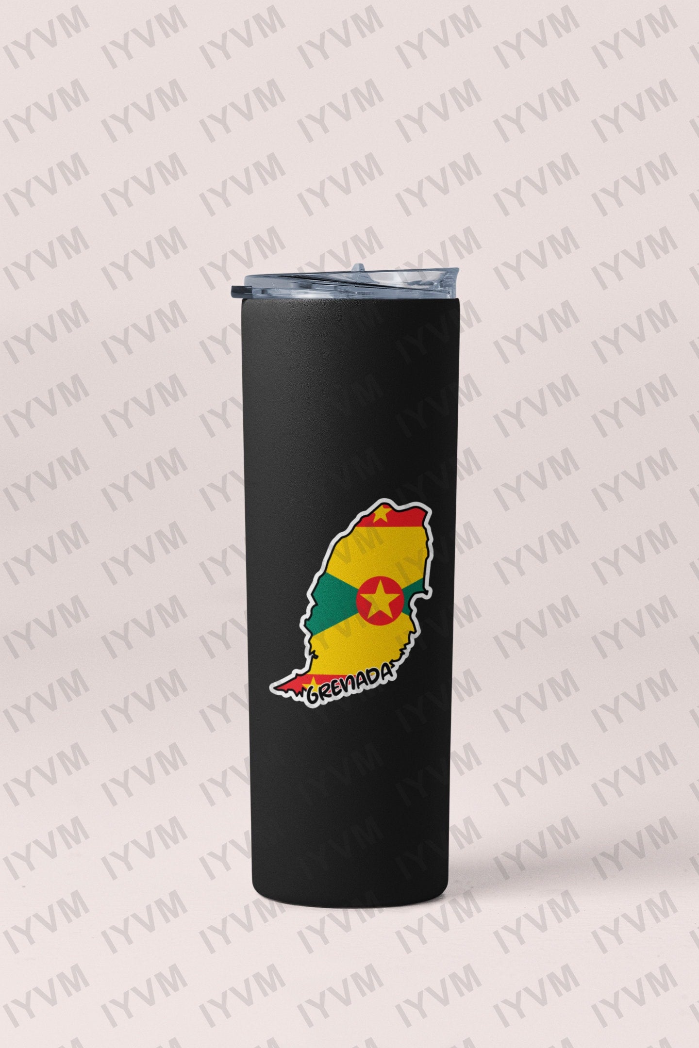 Grenada Map Flag Sticker Decal Gwenad Grenadian Creole French Ever Conscious of God We Aspire, Build and Advance as One People St. George's