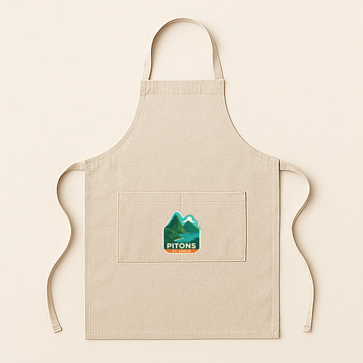 Pitons St. Lucia Iron On Heat Transfer Vinyl HTV Die-Cut Symbolic Landmark