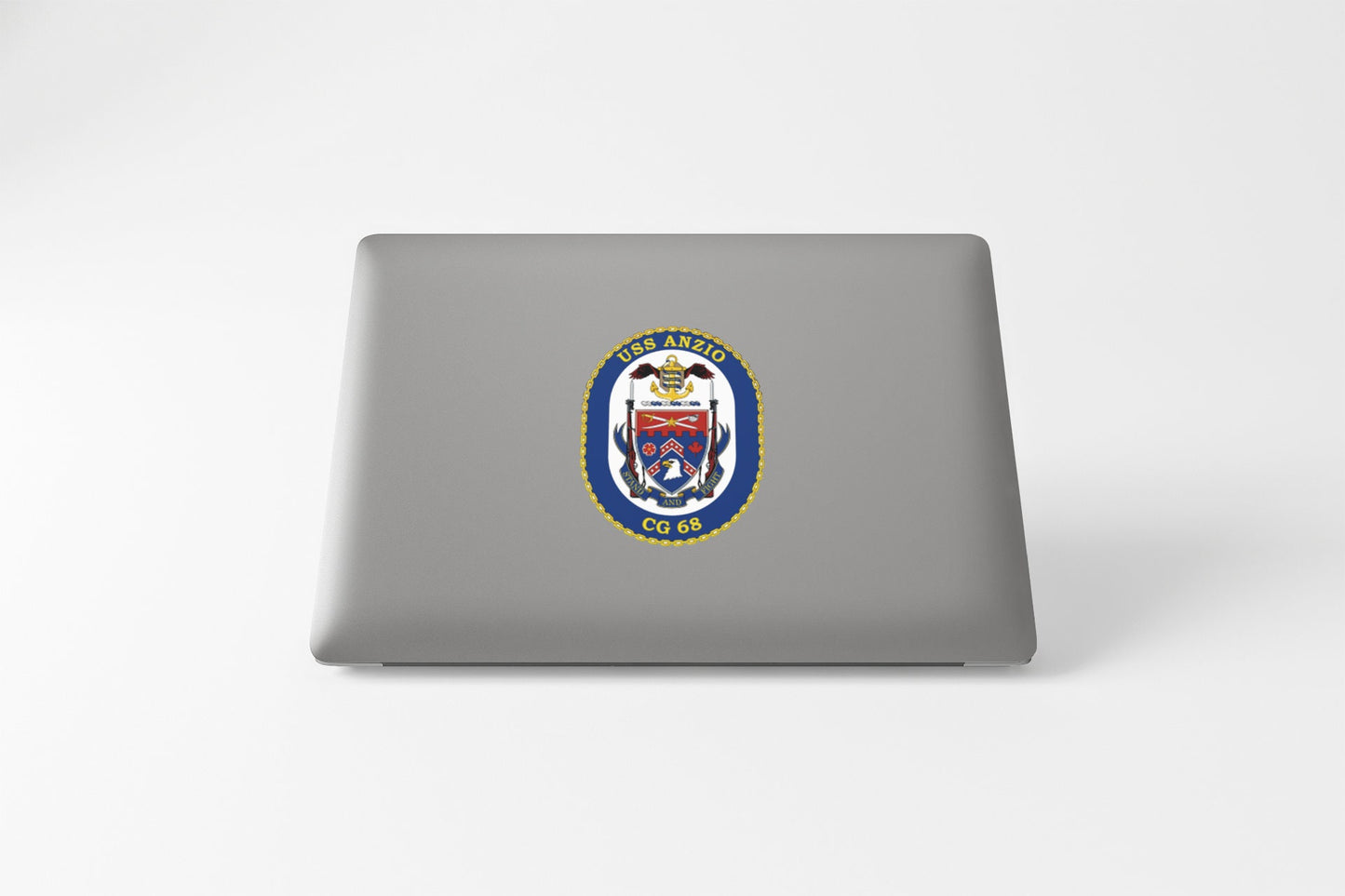 USS Anzio CG-68 Badge Sticker Decal Ticonderoga Class Cruiser Car Sticker Bumper Sticker for Car Emblem