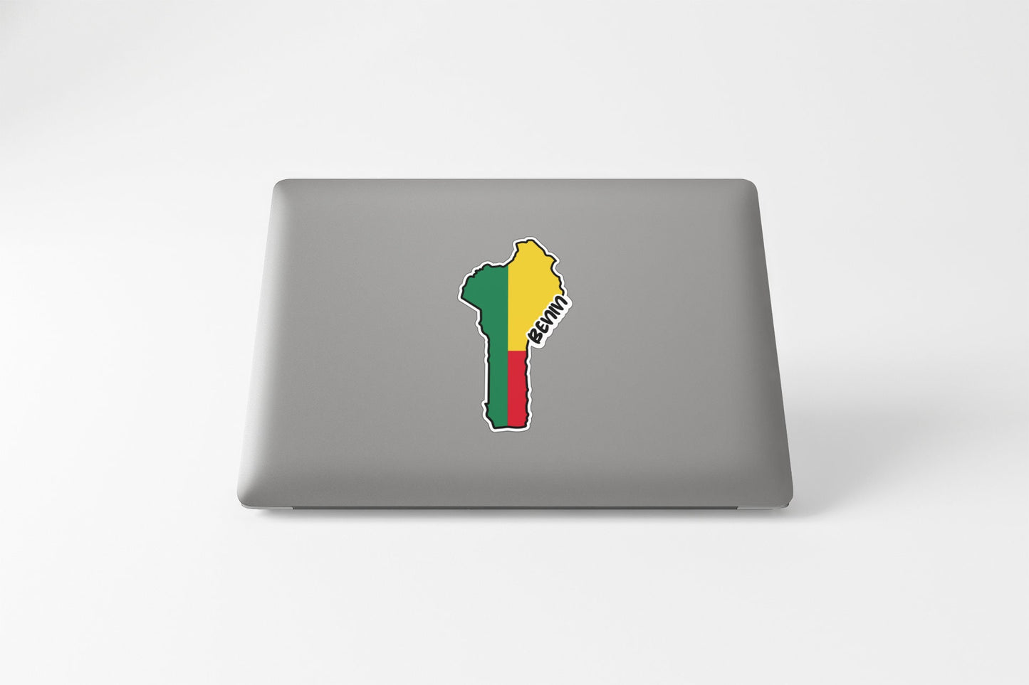 Benin Map Flag Sticker Decal