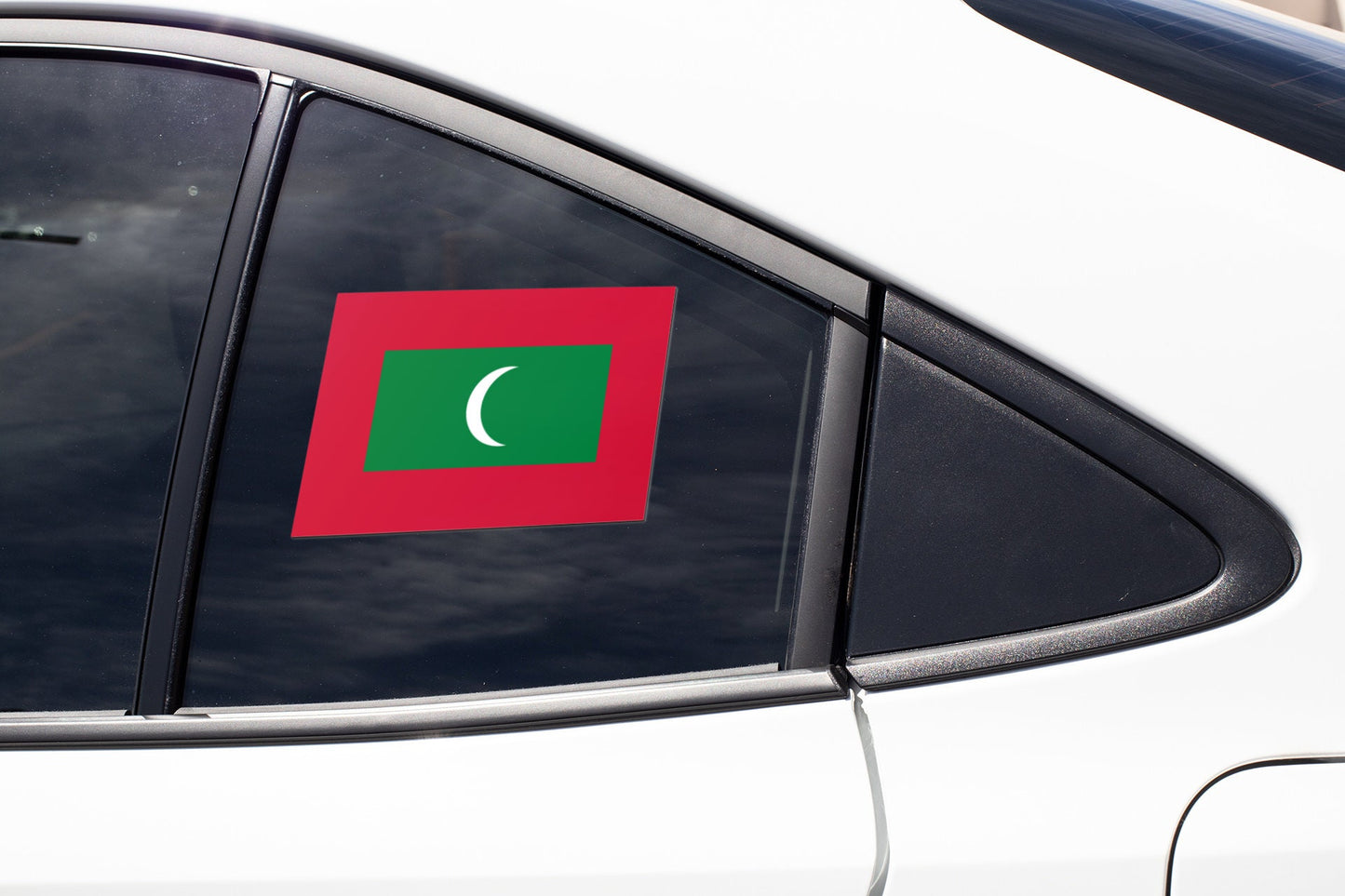 Maldives Flag Sticker Decal