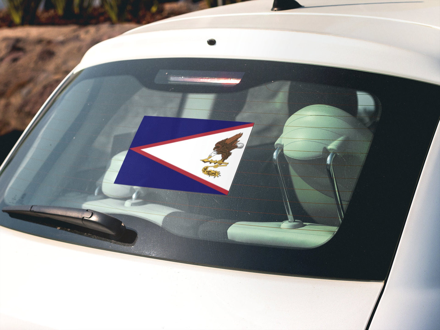 American Samoa Flag Sticker Decal