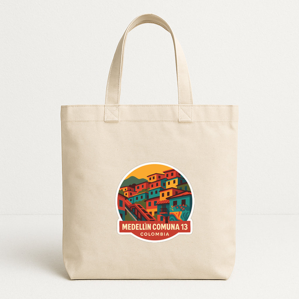Medellín Comuna 13 Colombia Iron On Heat Transfer Vinyl HTV Die-Cut Symbolic