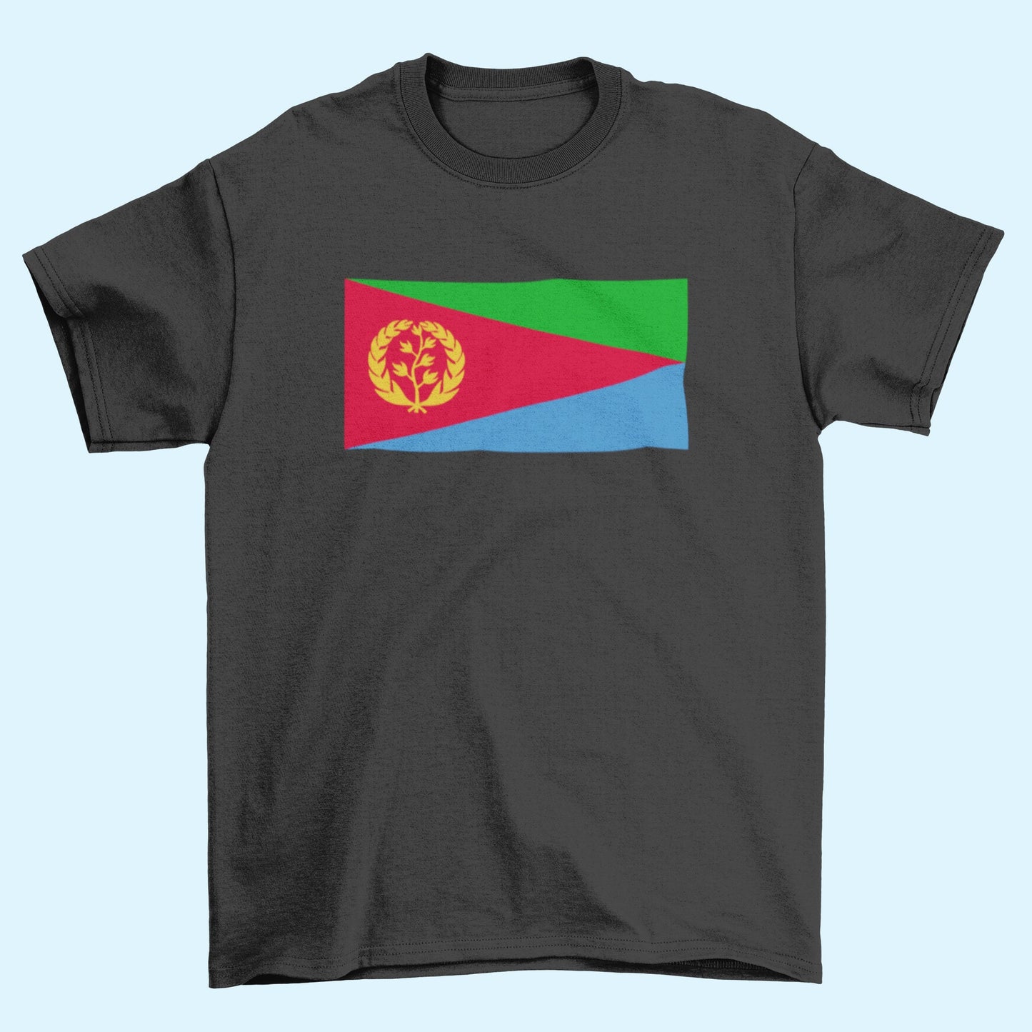 Eritrea Flag Iron On Heat Transfer Vinyl HTV / State of Eritrea / Asmara / Tigrinya / Eritrean