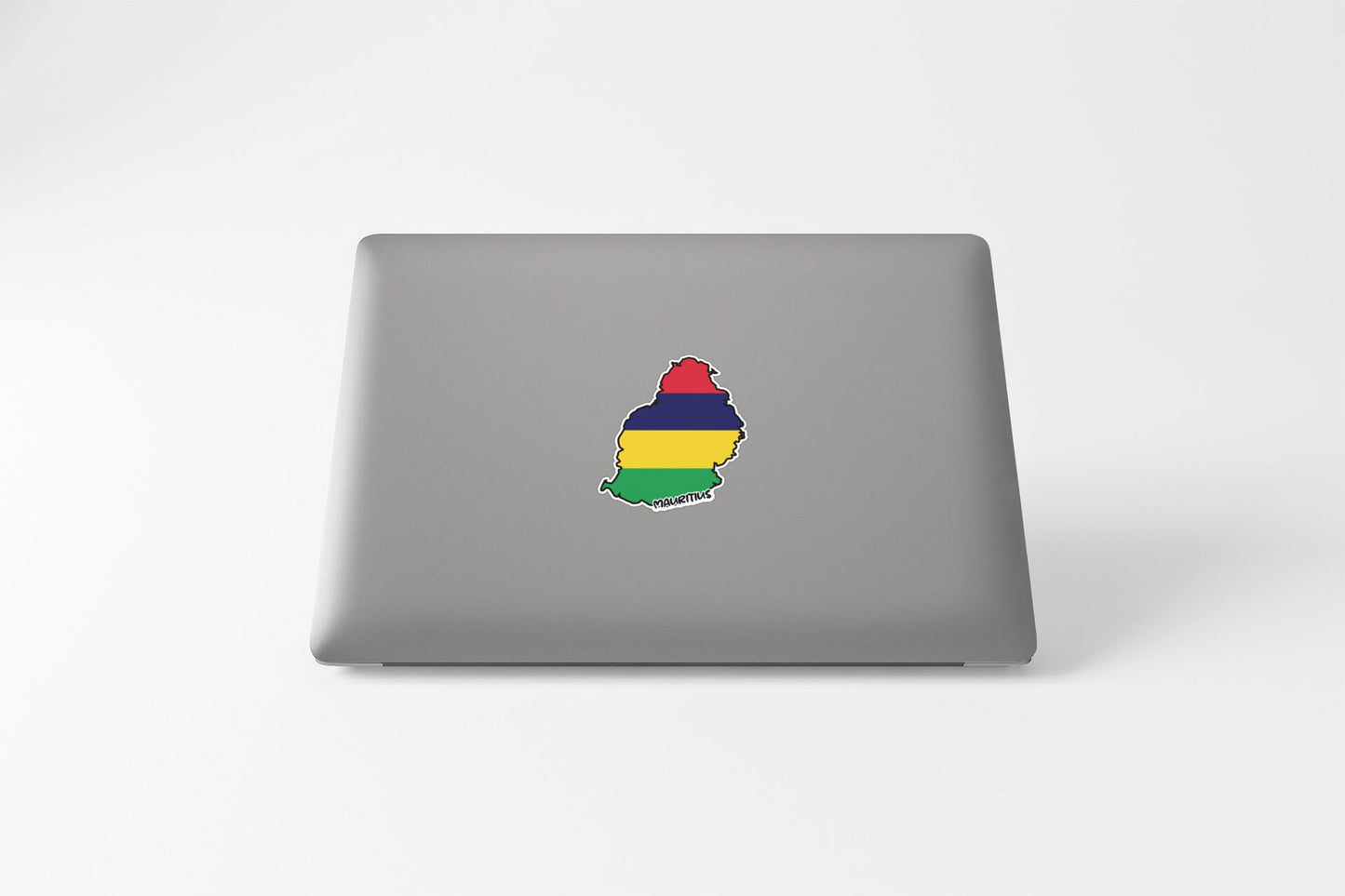 Mauritius Map Flag Sticker Decal