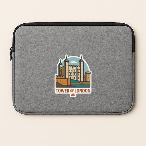 Tower of London UK Iron On Heat Transfer Vinyl HTV Die-Cut Symbolic Landmark