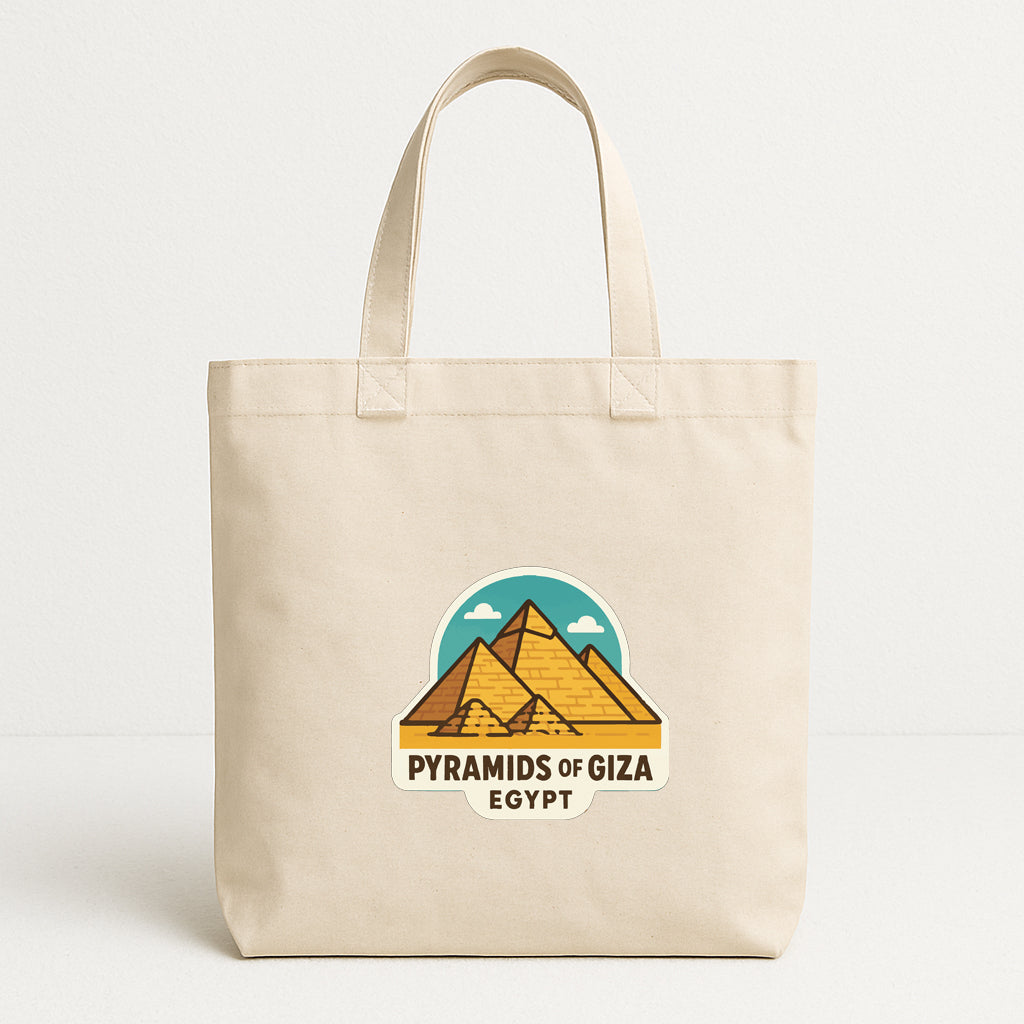 Pyramids of Giza Egypt Iron On Heat Transfer Vinyl HTV Die-Cut Symbolic Landmark