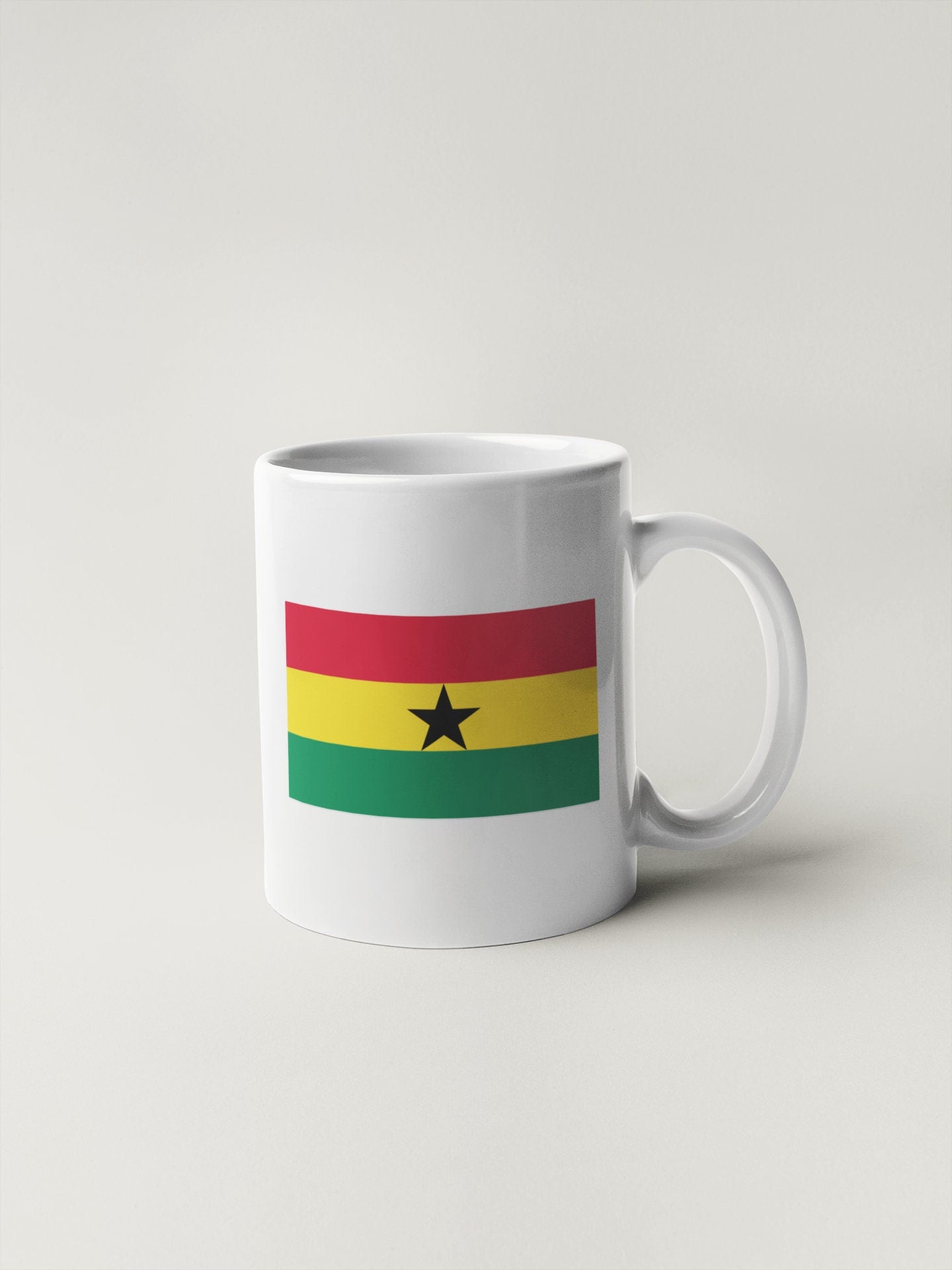 Ghana Flag Sticker Decal / Republic of Ghana / Freedom and Justice / Accra / Ghanaian
