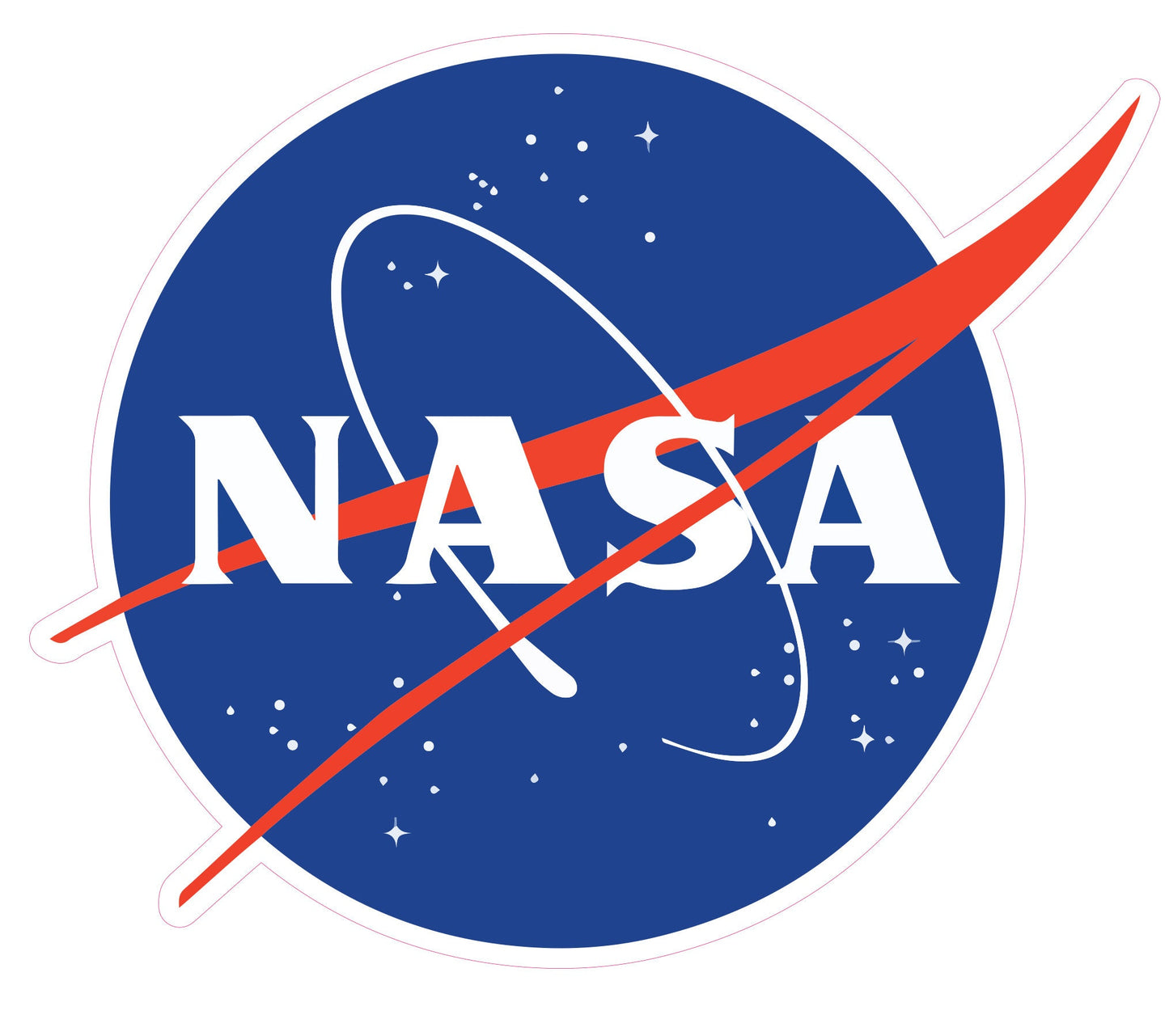 NASA Logo Vinyl Sticker Decal, Space Exploration, Science