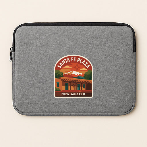 Santa Fe Plaza New Mexico Iron On Heat Transfer Vinyl HTV Die-Cut Symbolic
