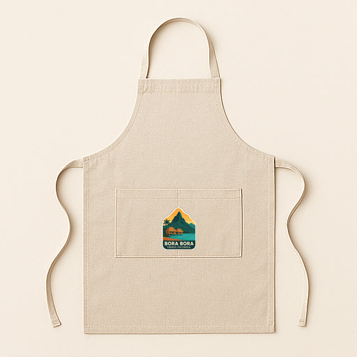 Bora Bora French Polynesia Iron On Heat Transfer Vinyl HTV Die-Cut Symbolic