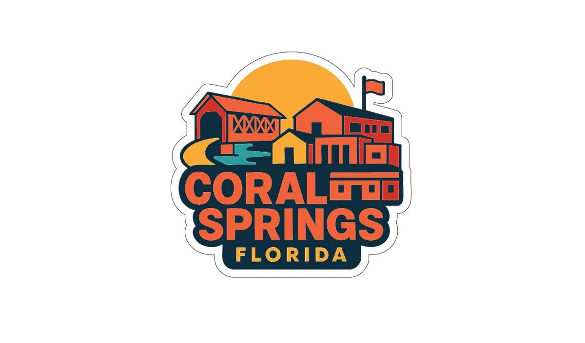 a logo for the Coral Springs, Florida area.