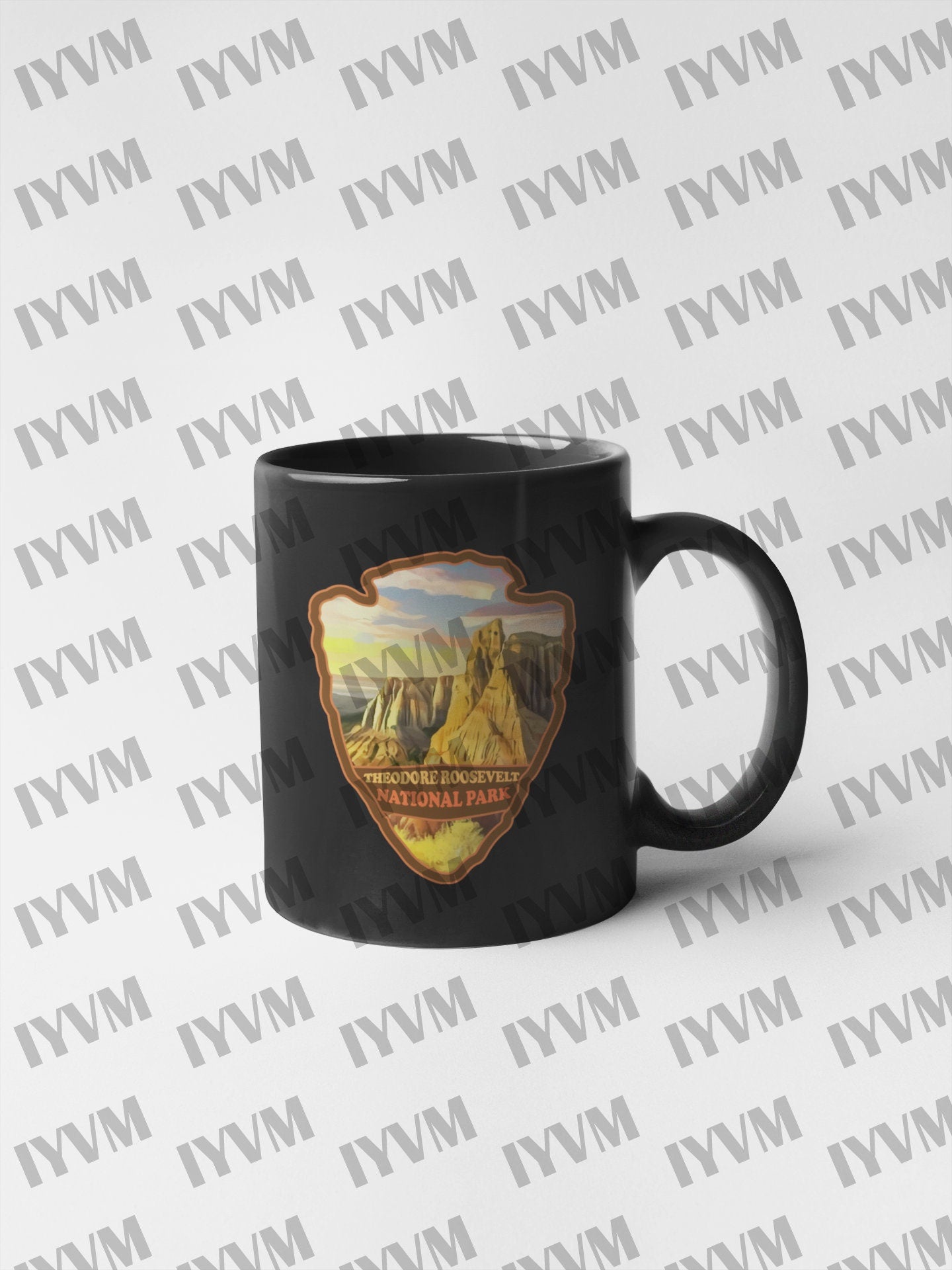 Theodore Roosevelt National Park Sticker Decal - US National Parks Series