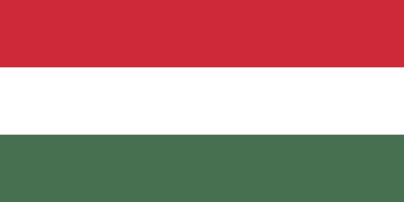 Hungary Flag Iron On Heat Transfer Vinyl HTV / Magyarország / Budapest / Hungarian