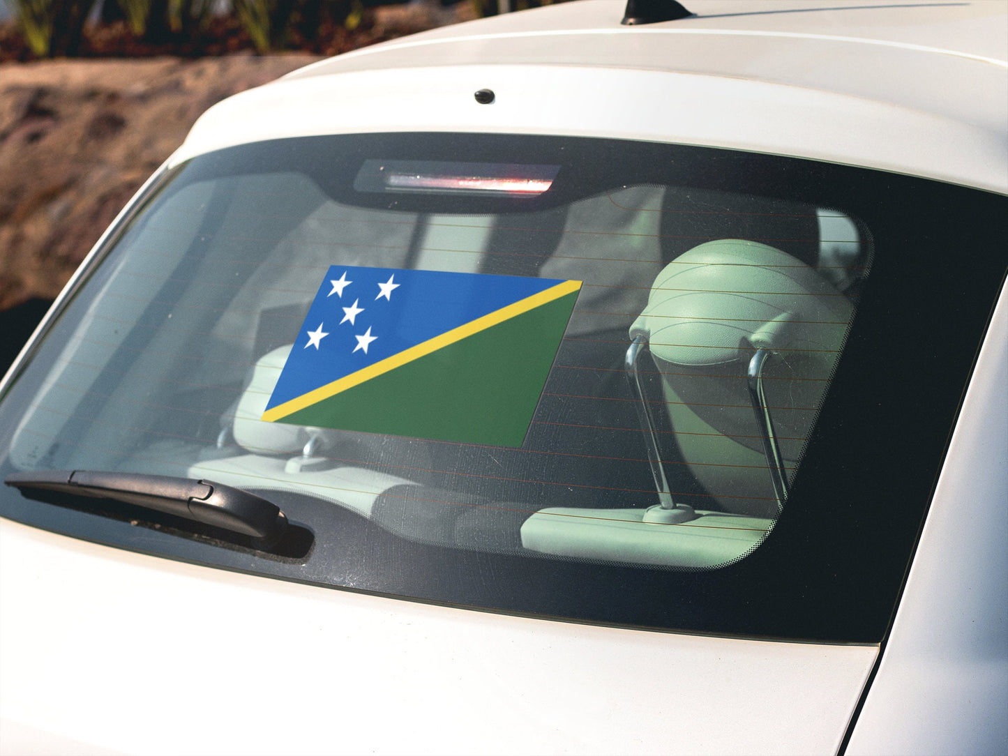 Solomon Islands Flag Sticker Decal