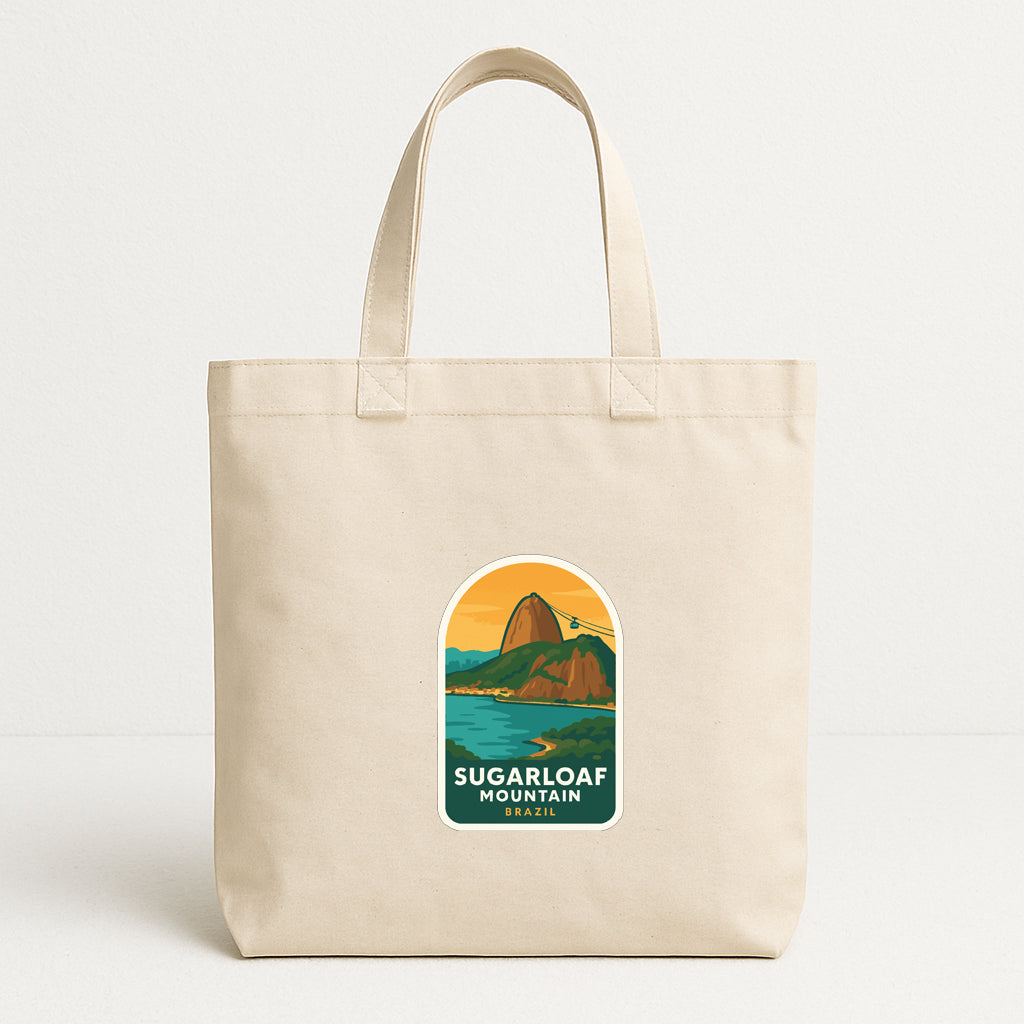 Sugarloaf Mountain Brazil Iron On Heat Transfer Vinyl HTV Die-Cut Symbolic