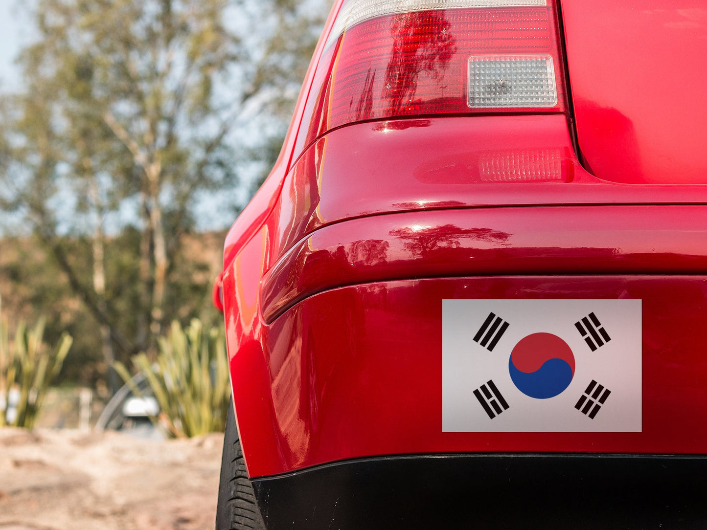 South Korea Flag Sticker Decal / Republic of Korea / Seoul / Korean