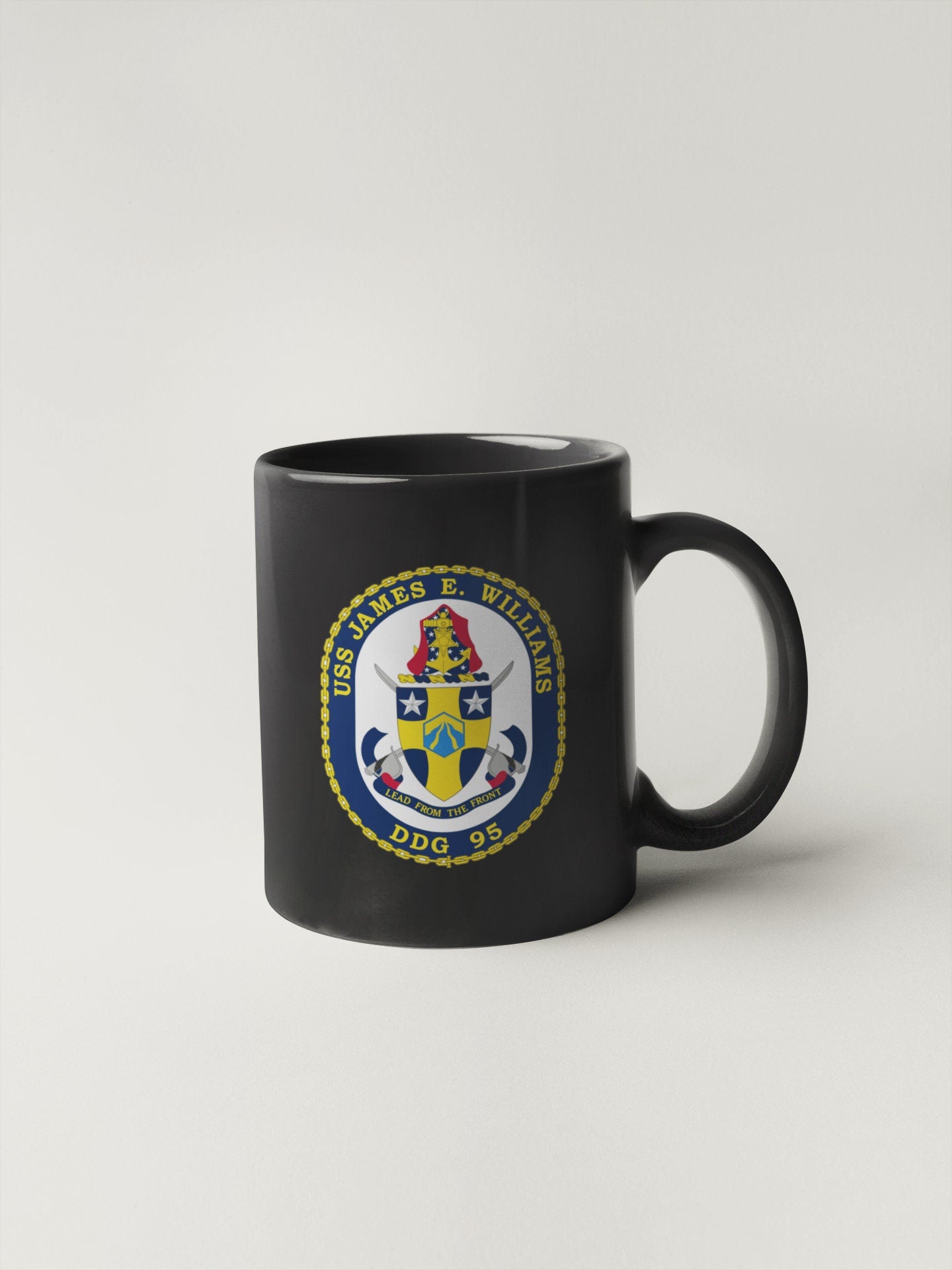 USS James E. Williams DDG-95 Badge Sticker Decal Arleigh Burke Class Destroyer Car Sticker Bumper Sticker for Car Emblem