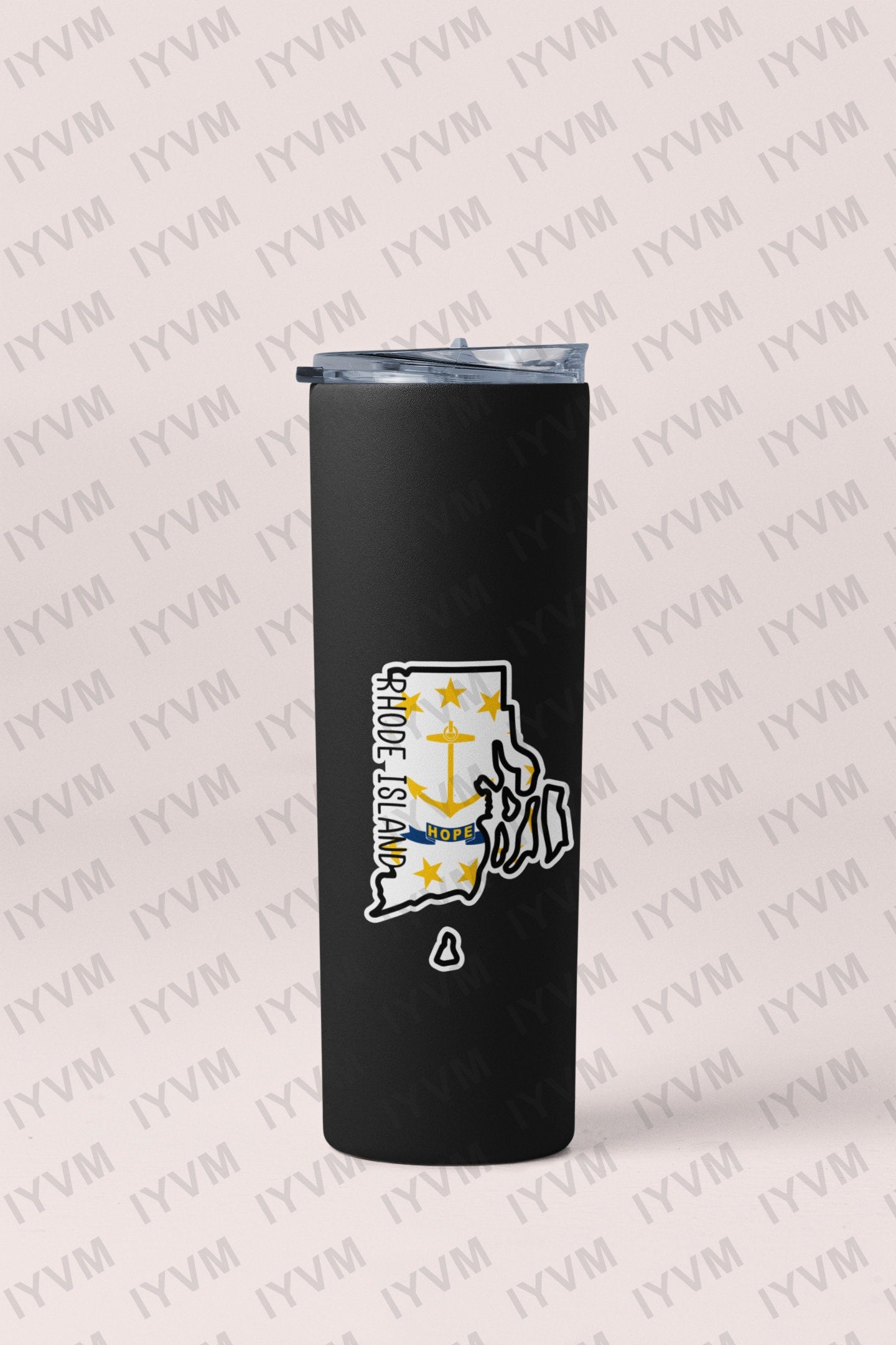 State of Rhode Island Map Flag Sticker Decal  USA Rhode Island State  Providence  The Ocean State  Little Rhody  Rogues Island /