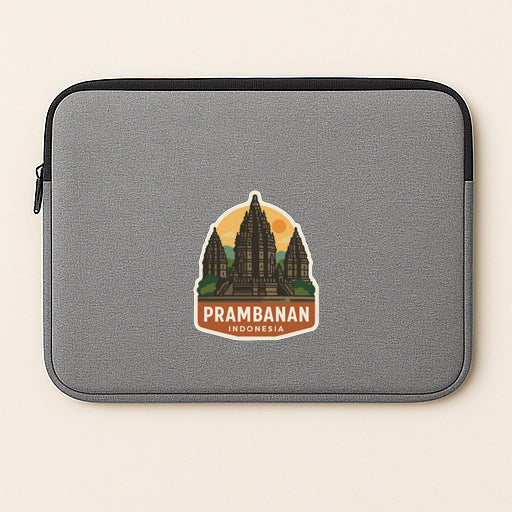 Prambanan Indonesia Iron On Heat Transfer Vinyl HTV Die-Cut Symbolic Landmark