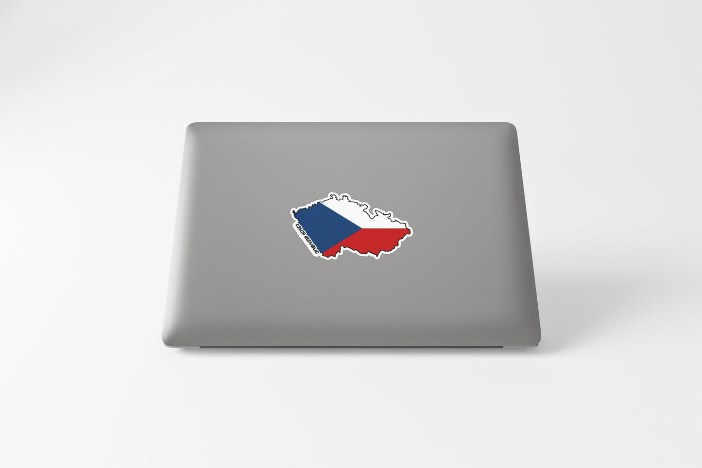 Czech Republic Map Flag Sticker Decal