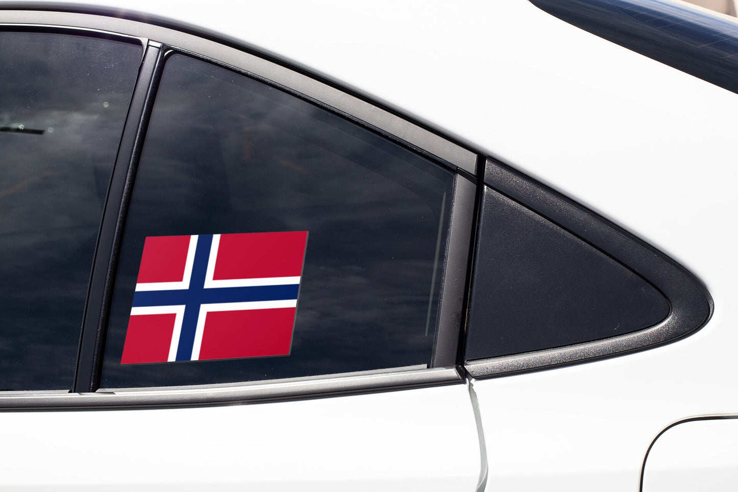 Norway Flag Sticker Decal / Norwegian / Kingdom of Norway / Oslo