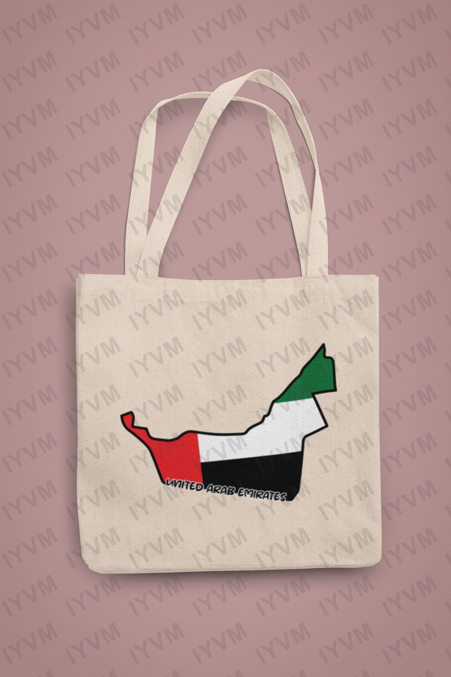 United Arab Emirates Map Iron On Heat Transfer Vinyl HTV / UAE / Abu Dhabi / Dubai / Emirati