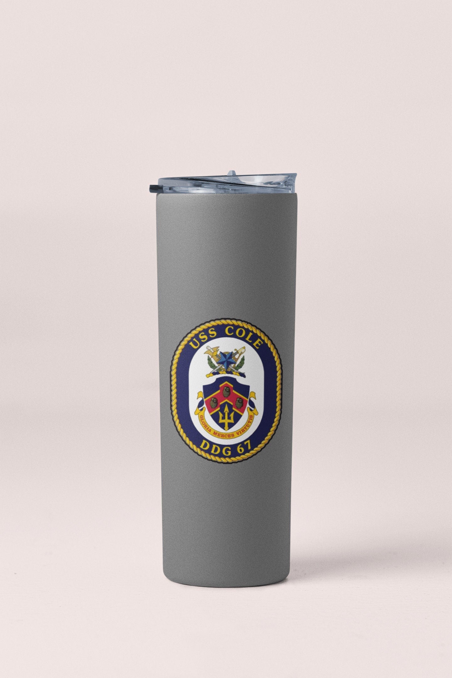 USS Cole DDG-67 Badge Sticker Decal Arleigh Burke Class Destroyer Car Sticker Bumper Sticker for Car Emblem
