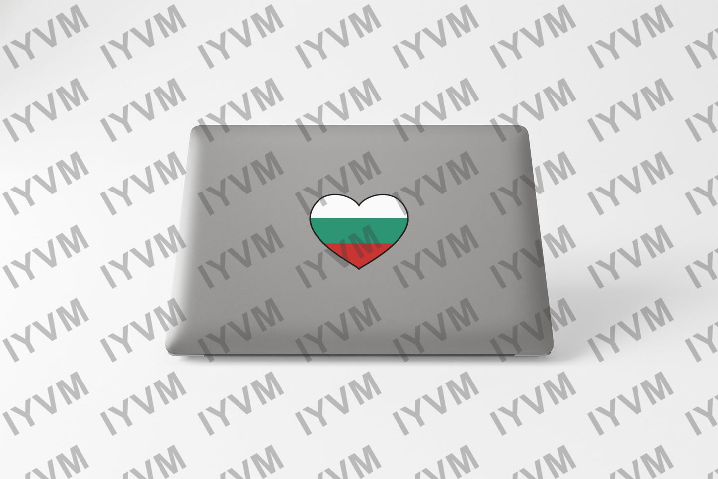 Bulgaria Flag Heart Sticker Decal / Sofia / Republic of Bulgaria / Съединението прави силата / Bulgarian