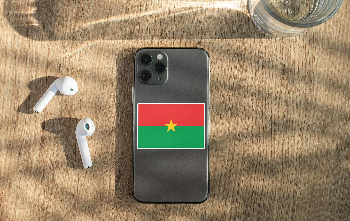 Burkina Faso Flag Sticker Decal