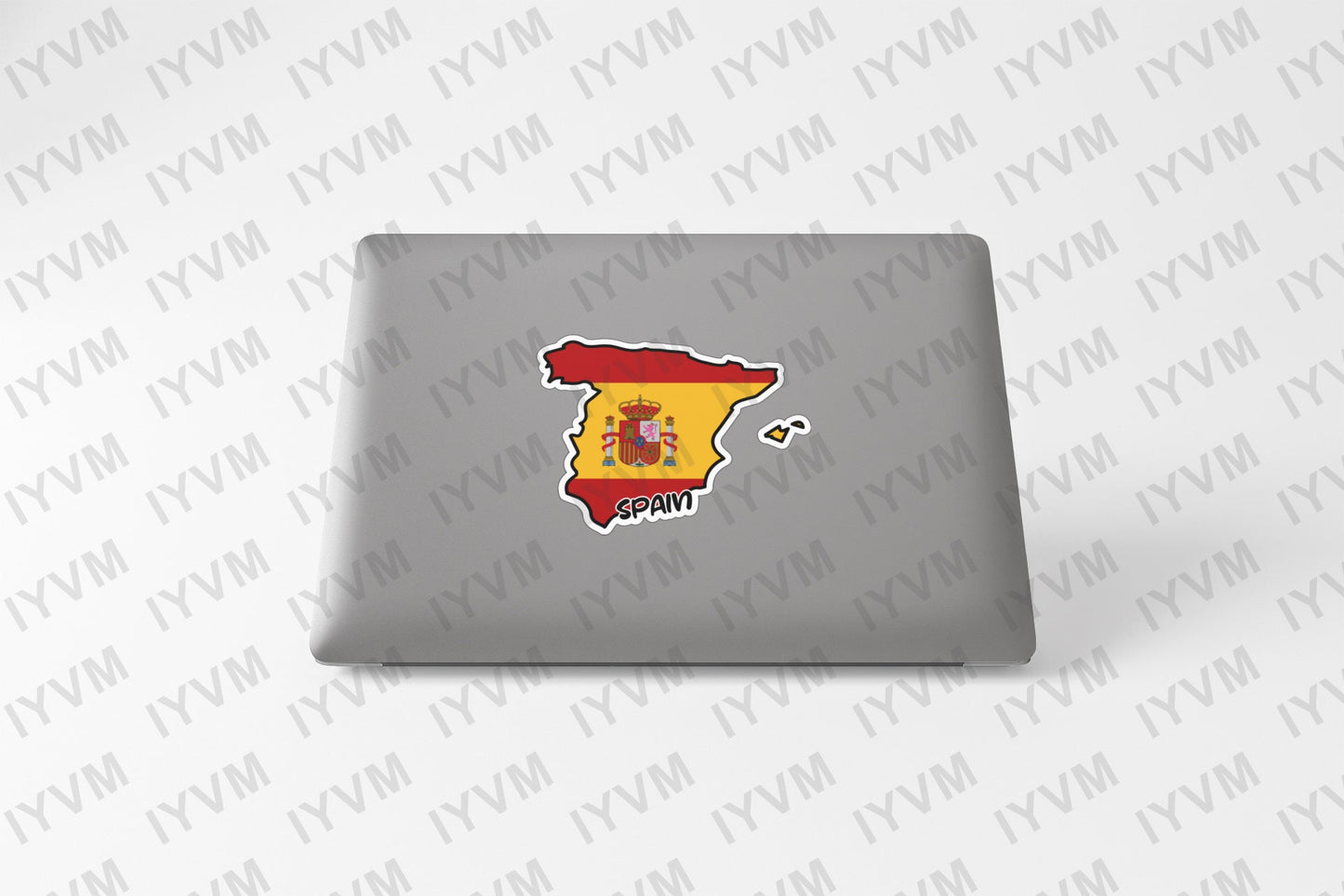 Spain Map Flag Sticker Decal / Kingdom of Spain / Reino de España / Plus ultra / Spanish