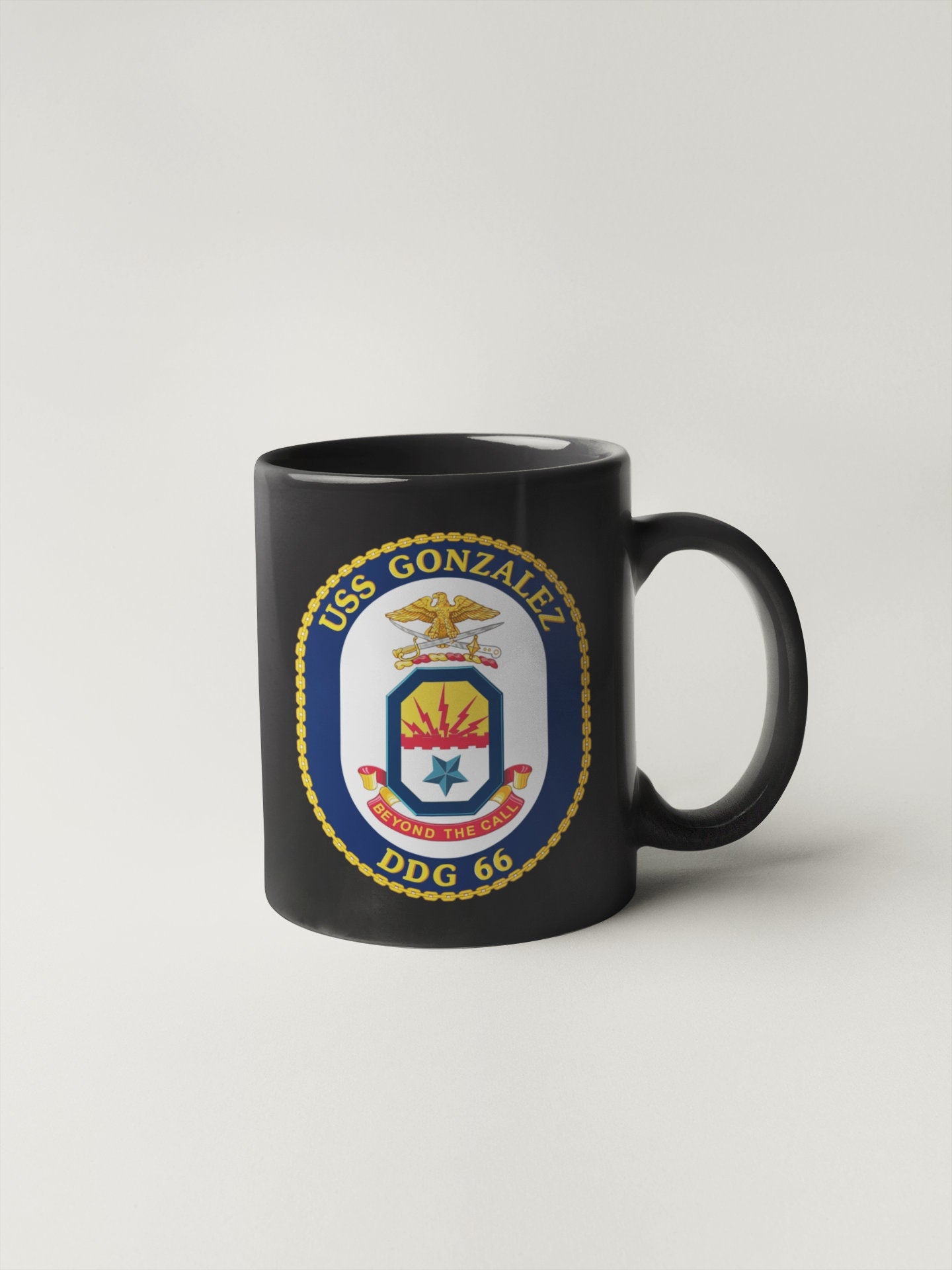 USS Gonzalez DDG-66 Badge Sticker Decal Arleigh Burke Class Destroyer Car Sticker Bumper Sticker for Car Emblem