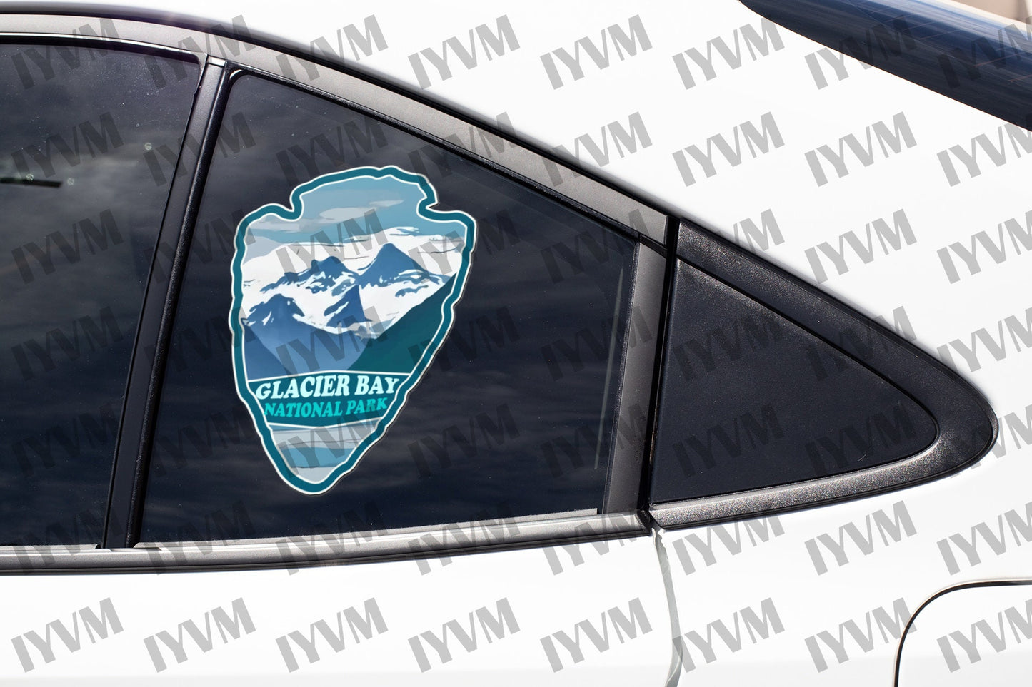 Glacier Bay National Park Sticker Decal - US National Parks Series
