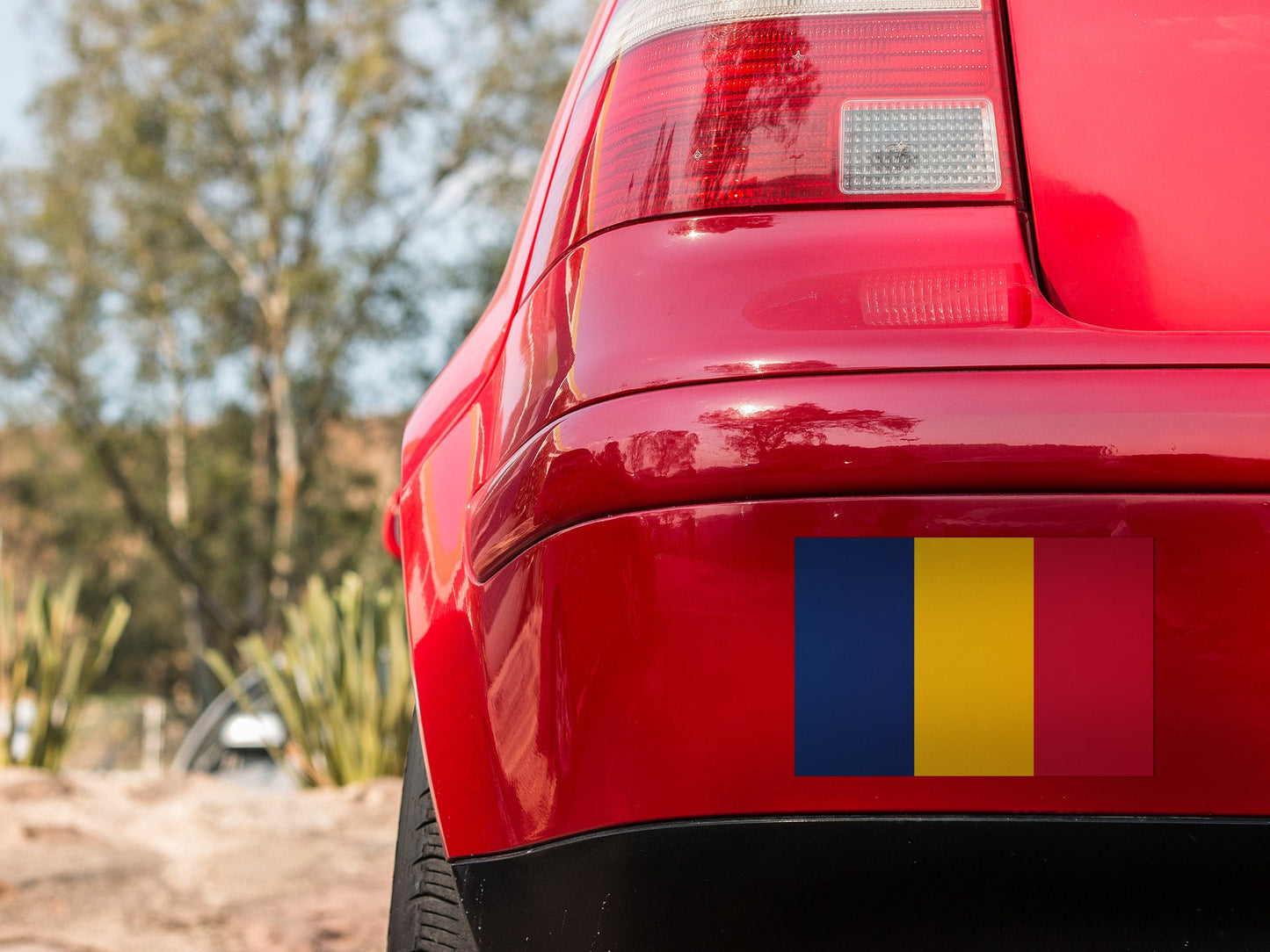 Chad Flag Sticker Decal