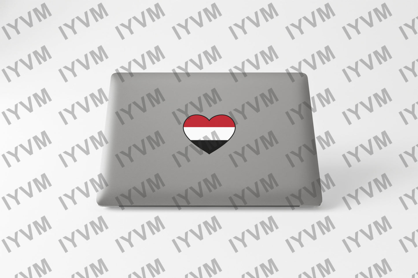 Yemen Flag Heart Sticker Decal / Republic of Yemen / Sanaa / Yemeni Yemenite